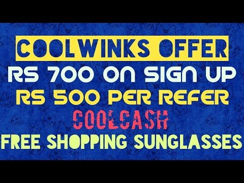 Coolwinks - Get Rs 700 On Sign Up + Rs 500 Per Refer (BUY FREE SUNGLASSES) [OFFER LIVE]