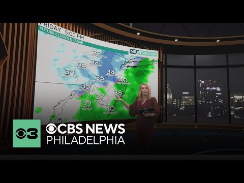 Rain and snow possible in Philadelphia Friday, frigid weekend in store