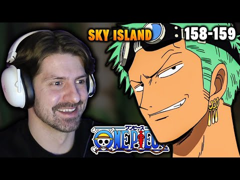 Exploring The Upper Yard. One Piece Reaction Episodes 158 & 159 | Sky Island Saga