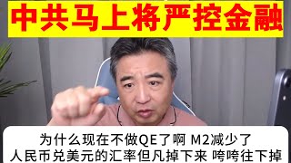 翟山鹰：中共马上将对金融严管严控丨为什么要取现金丨人民币汇率一旦掉下来 就会暴跌丨为什么股市大跌还搞IPO丨QE丨M2