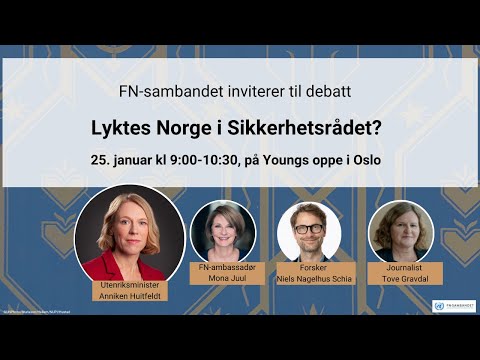 Lyktes Norge i Sikkerhetsrådet?