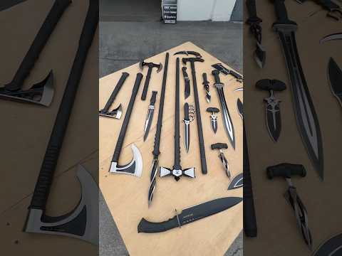 Dad’s FAVORITE Insane Knife Set! #shortsviral