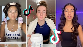 Makeup Tutorial Tiktok Compilation - GRWM  ( Get Ready With Me ) ❤️(Skincare, Makeup, Outfits) 974🥰