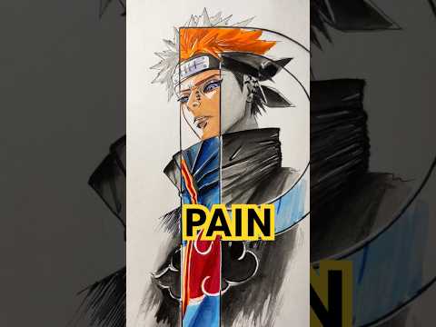 Pain Nagato #animedrawing #anime #mangastyleart #painnaruto #nagato #naruto #animeartist #pain #art