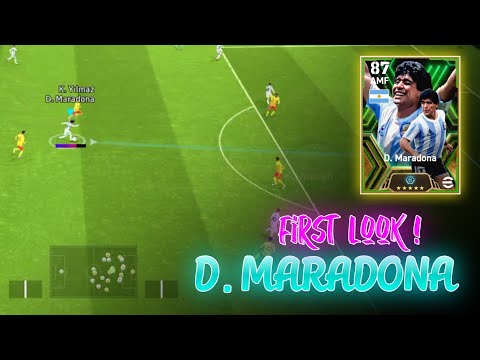 LA MANO DE DIOS! 🔥 DIEGO MARADONA 🔥 Skill Showcase, Goal Highlights, Celebration | eFootball 2024 |