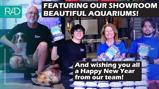 HAPPY NEW YEAR FROM ALL OUR TEAM AT REEF AQUARIA DESIGN. KEEP ON SWIMMING IN 2025!