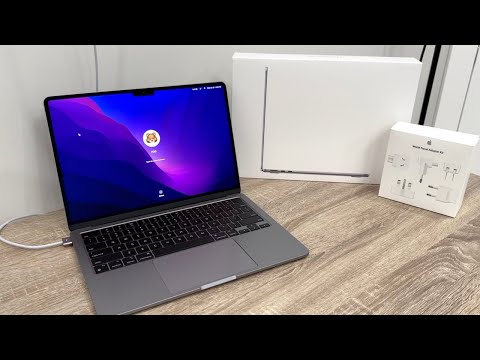 Macbook Air M2 Unboxing: Space Grey!