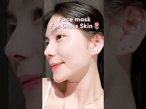 Face mask for glass skin 🌷#trending #fypシ #youtubeshorts #glassskin #glassskinchallenge #glowup