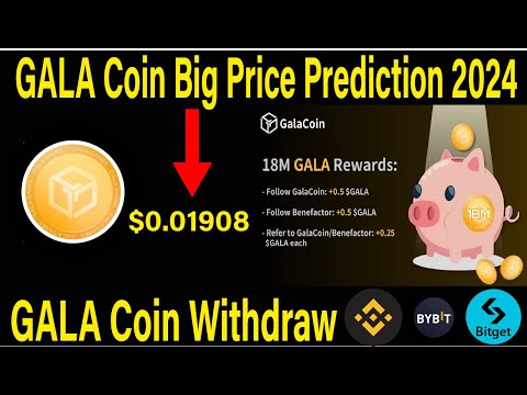 GALA Coin Big Price Prediction 2024 | Gala Coin News Today | GALA Withdraw & Eligibility Criteria