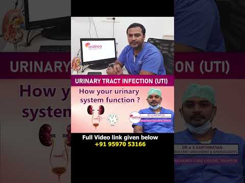 How your urinary system function ? சிறுநீர் பாதை கிருமி தொற்று | Dr A S Karthikeyan