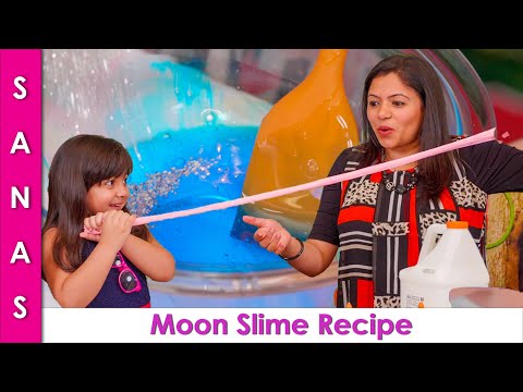 How to Make Easy Slime At Home Super Stretchy Kids Friendly Recipe in Urdu Hindi - SKS