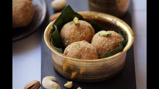 Dry Fruit Sunnundalu Recipe - Urad Dal Laddu with Nuts and Jaggery