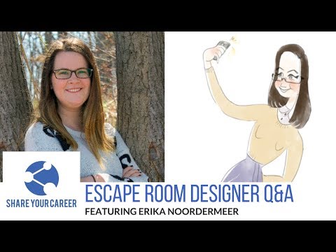 Interview with an Escape Room Designer - Erica Noordermeer - Live Replay