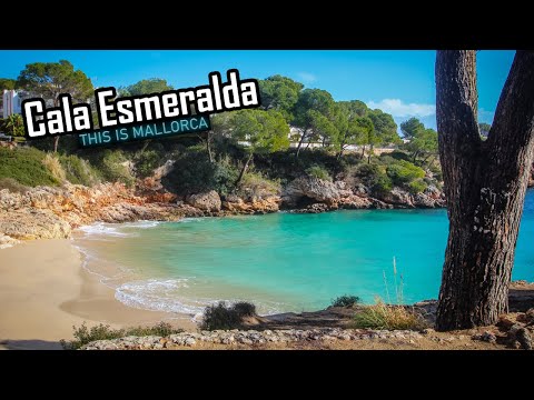 This is Cala Esmeralda [Mallorca, Spain]