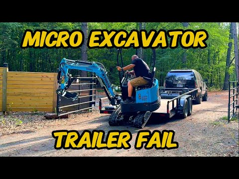 How I Transport My Chinese Mini Excavator