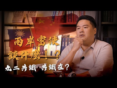 臺灣密使代表赴中交流不落下風，現在？！九二共識的共識在那裡！？聊聊兩岸近代交流