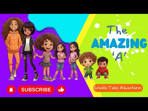 The Amazing A | Fun interactive music for learning | alphabet + music + song | #music #alphabet #abc