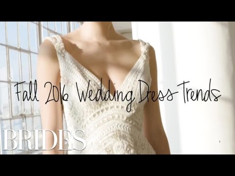 Fall 2016 Wedding Dress Trends