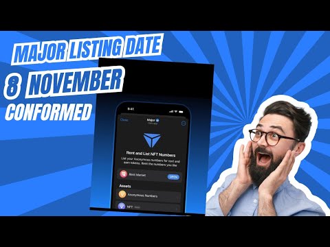 Major Airdrop Listing Date Bangla | Listing date |30 October Major Listing |