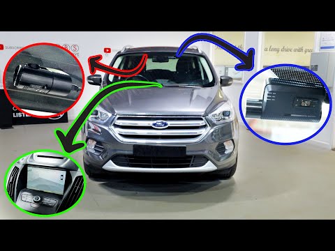 Integrated REVERSING Camera & Dash Cameras Added To This Ford Kuga!