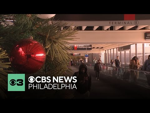 For holiday travelers at Philadelphia International Airport, seeing loved ones is worth the stress