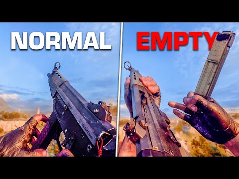 Black Ops 6 - Normal vs Empty Weapon Inspects