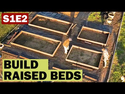 How to Build  Raised Bed Garden S1E2 | Garden with Jag