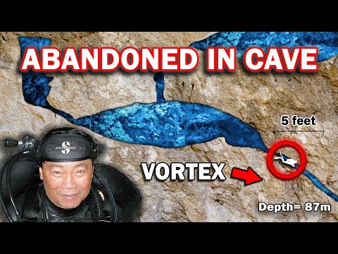 Stuck Badly in Cave Vortex | The Enchanted River Cave Dive Disaster