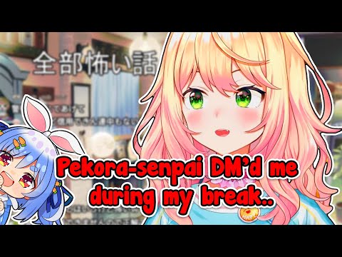 Nene Sharing Her Anxiety, Pekora DM'd Nene During Her Break【Hololive / Momosuzu Nene】