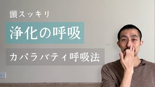 頭すっきり浄化の呼吸～カパラバティ呼吸法の解説