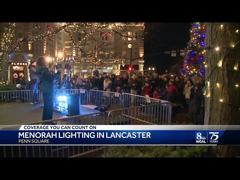 Christmas and Hanukkah overlap for first time in nearly 20 years; Lancaster Jewish community cele...