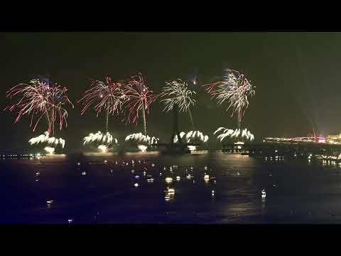 2025 淡水跨年煙火 Danshui Fire Works