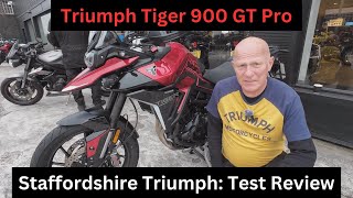 2024 Triumph Tiger 900 GT Pro Test Review. Available from Staffordshire Triumph #TriumphTiger900