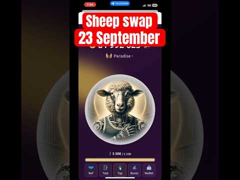 Sheep swap daily mystery code today | 23 September Sheep swap daily mystery code