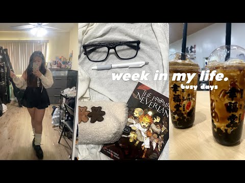 week in my life: busy days, christmas shopping, what I eat, (long) chit chat