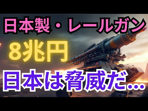 日本製・レールガン 8兆円 日本は脅威だ...