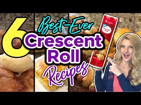 6 Brilliant CRESCENT ROLL RECIPES You NEED In Your LIFE! | Some of the BEST I've Ever Made!