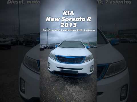 Kia New Sorento R 2013 Blanco con Detalles Cromados Celestes 💙