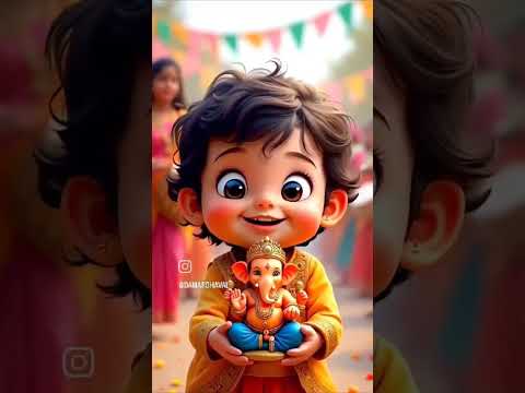 Ganesh puja status #cuteganpati #ganesha #ganeshchaturthi #hindufestival #happyganeshchaturthi #2014