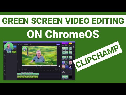 How to Green Screen on Chrome OS using ClipChamp video editor