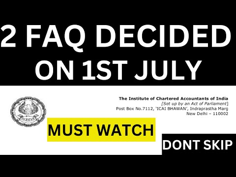 |2 FAQ Decided Pre Hosted On 1st July 2023| Breaking And Pre Updates Under New Course||