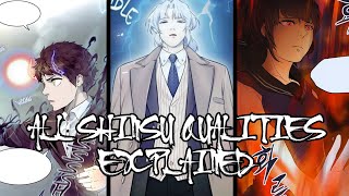 Every Shinsu Quality In Tower of God Explained