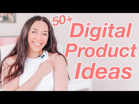 50+ Digital Product Ideas to Sell on Etsy TODAY