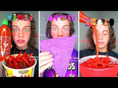 Luke Did That Spicy Food Tik Tok Compilation 2024 | 1 HOUR +