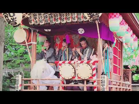 藤橋杣保葛神社例大祭囃子2022年