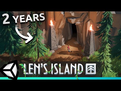 2 Years of Unity Game Development in 10 Minutes! Len's Island