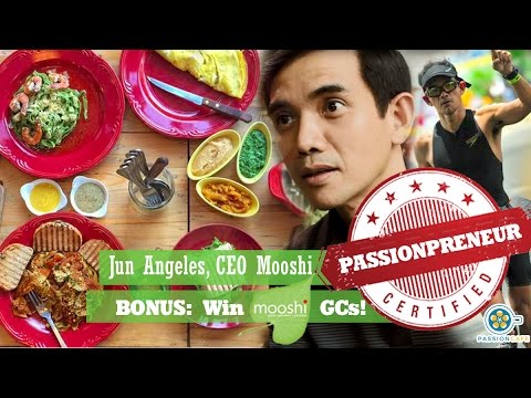 From Triathlete's Drink to Full Blown Food Biz - Jun Angeles - Mooshi | Passionpreneur Ep3