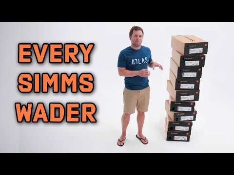 Reviewing EVERY Wader in the Simms Lineup (Tributary to G4Z)