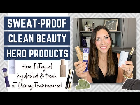 Sweat Proof, Clean Beauty Products that I Used and LOVED at Disney!