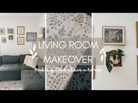 LIVING ROOM MAKEOVER / adding character to our new home